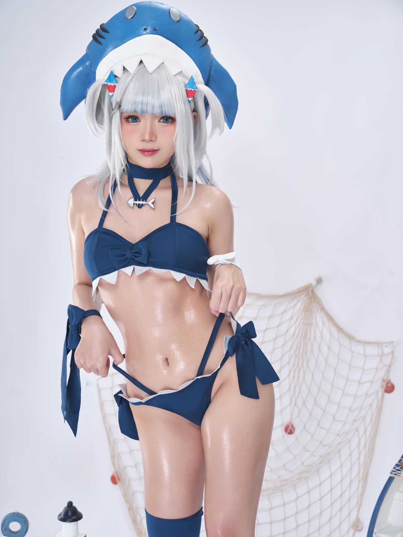 图片[2]-ZinieQ  – Hololive Gawr Gura Swimsuit[17P]-萌味圈