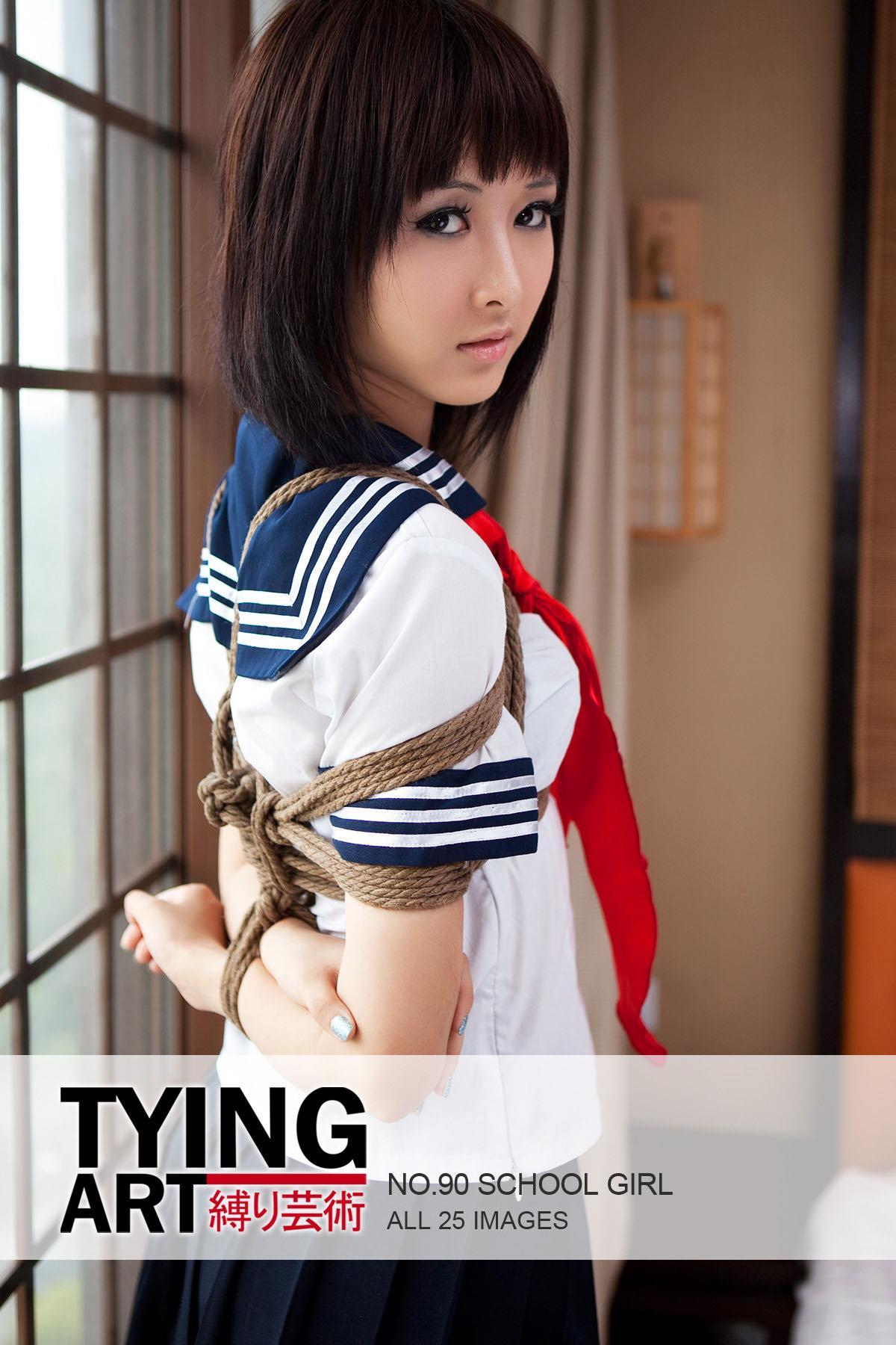 图片[2]-[禁忌摄影]Taboo-love NO.090 TyingArt 縛リ芸術 Shiryl School Girl[27P]-萌味圈