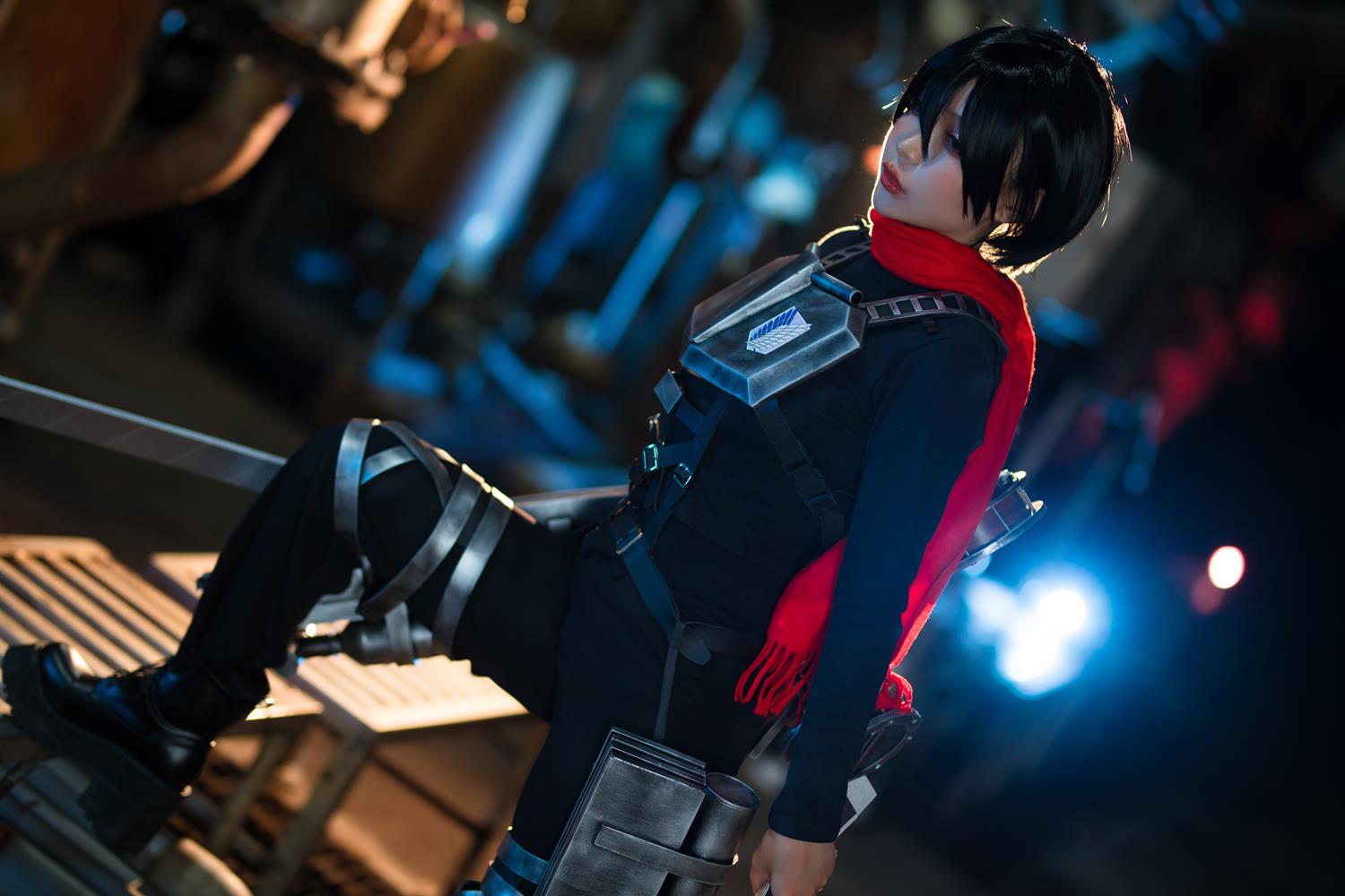 图片[7]-Umeko J  – cosplay Mikasa Final Season Attack on Titan[26P]-萌味圈