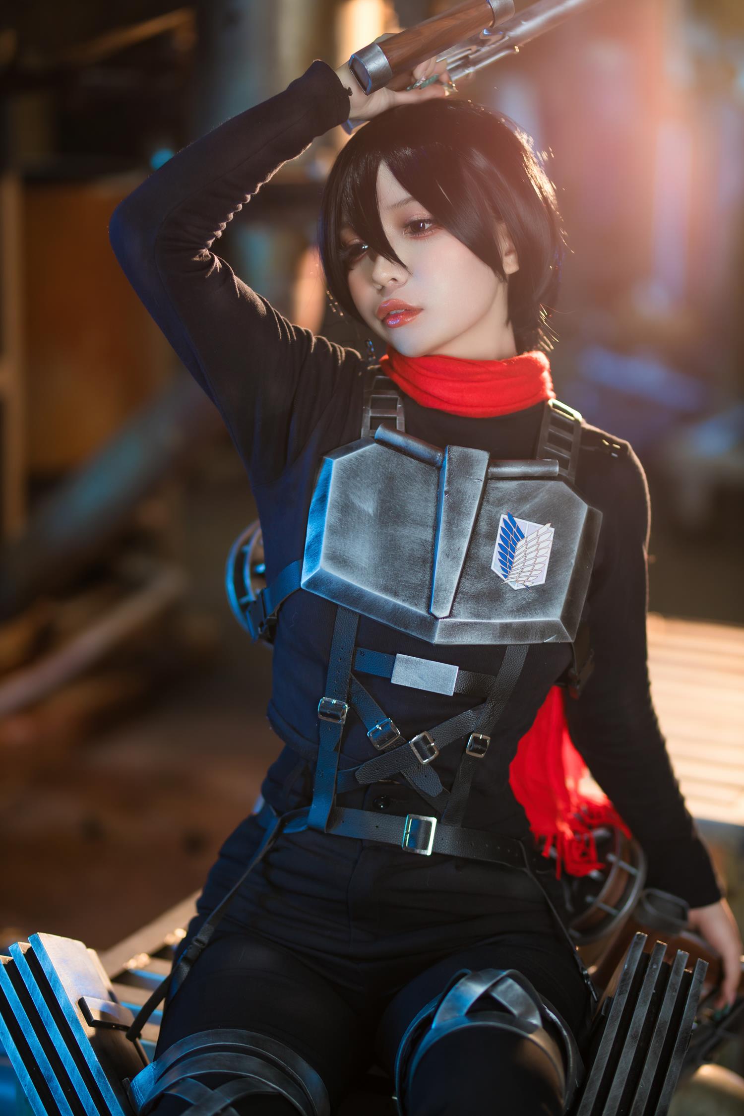 图片[9]-Umeko J  – cosplay Mikasa Final Season Attack on Titan[26P]-萌味圈