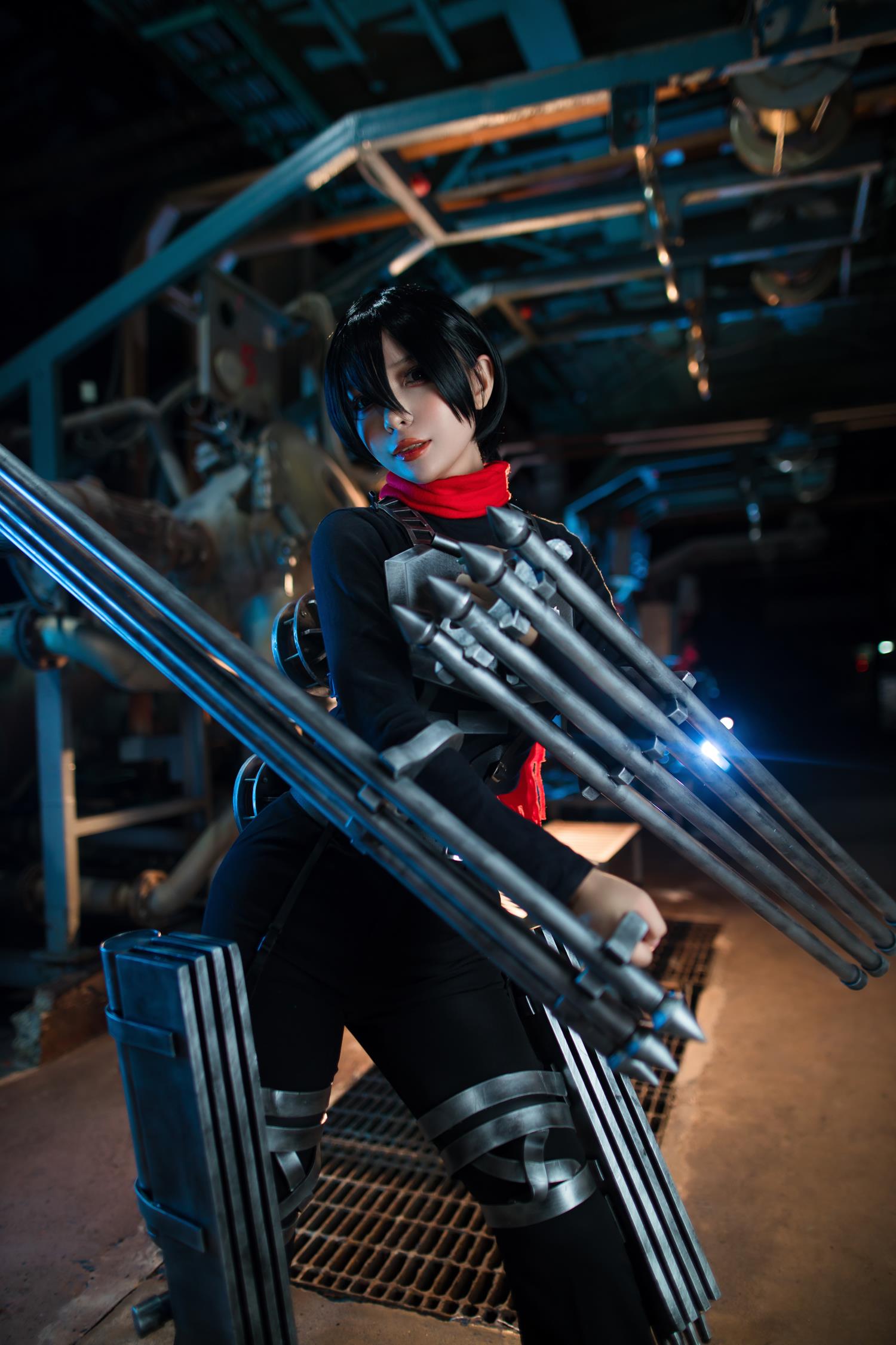 图片[12]-Umeko J  – cosplay Mikasa Final Season Attack on Titan[26P]-萌味圈