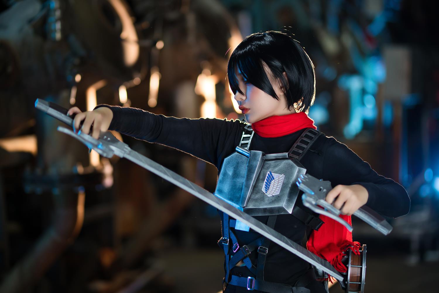 图片[17]-Umeko J  – cosplay Mikasa Final Season Attack on Titan[26P]-萌味圈